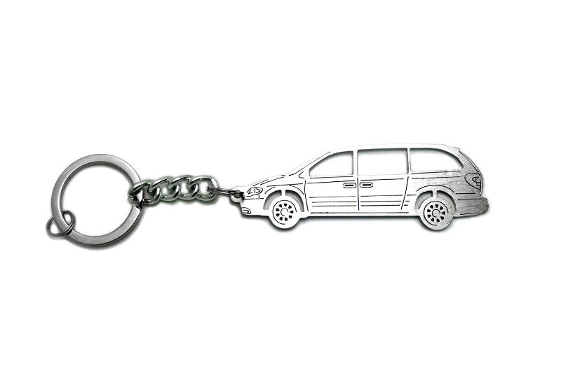 Car Keychain for Chrysler Grand Voyager IV (type STEEL) Keychains opdesign