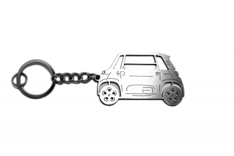 Car Keychain for Citroen Ami (type STEEL) Keychains opdesign