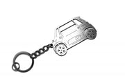 Car Keychain for Citroen Ami (type STEEL) Keychains opdesign