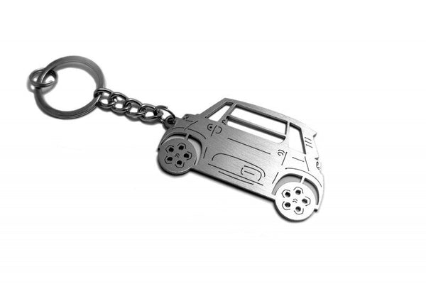 Car Keychain for Citroen Ami (type STEEL)