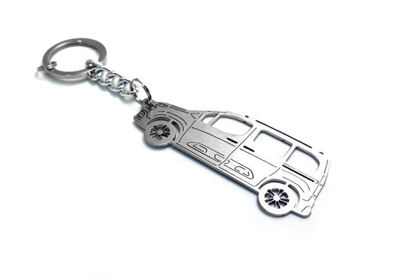 Car Keychain for Citroen Berlingo III (type STEEL)