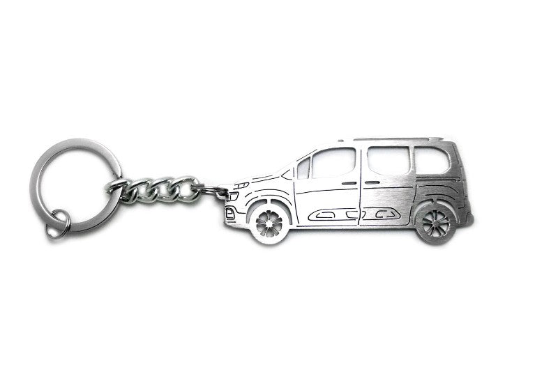 Car Keychain for Citroen Berlingo III (type STEEL) Keychains opdesign