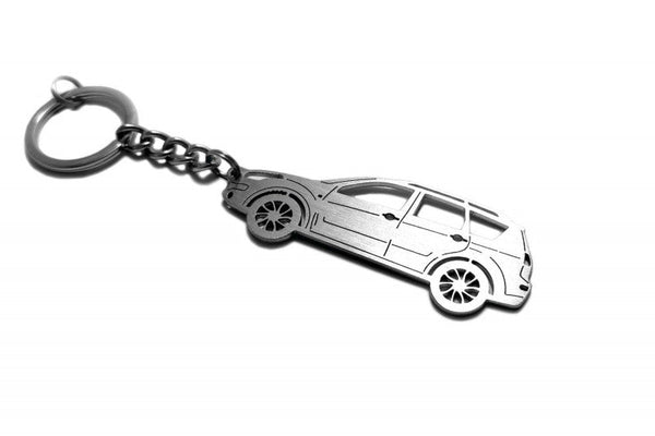 Car Keychain for Citroen C-Crosser (type STEEL)