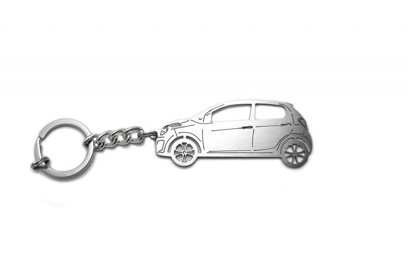 Car Keychain for Citroen C1 II (type STEEL) Keychains opdesign