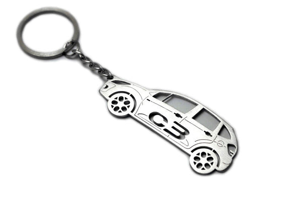 Car Keychain for Citroen C3 II (type STEEL)
