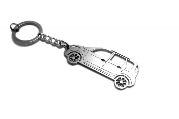 Car Keychain for Citroen C3 Picasso (type STEEL)