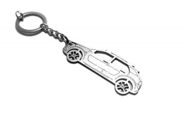 Car Keychain for Citroen C4 Cactus (type STEEL)