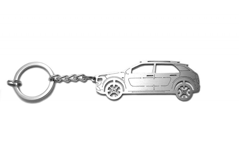 Car Keychain for Citroen C4 Cactus (type STEEL) Keychains opdesign