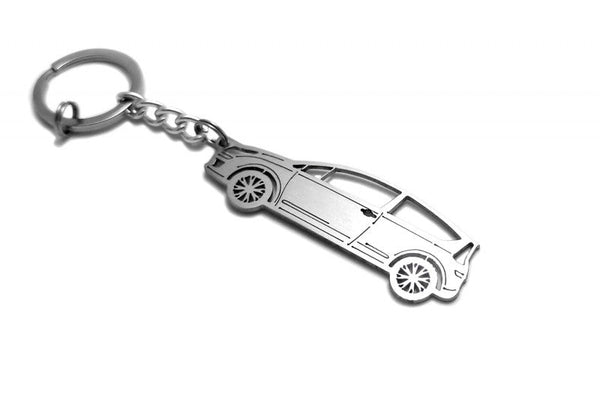 Car Keychain for Citroen C4 I 3D (type STEEL)
