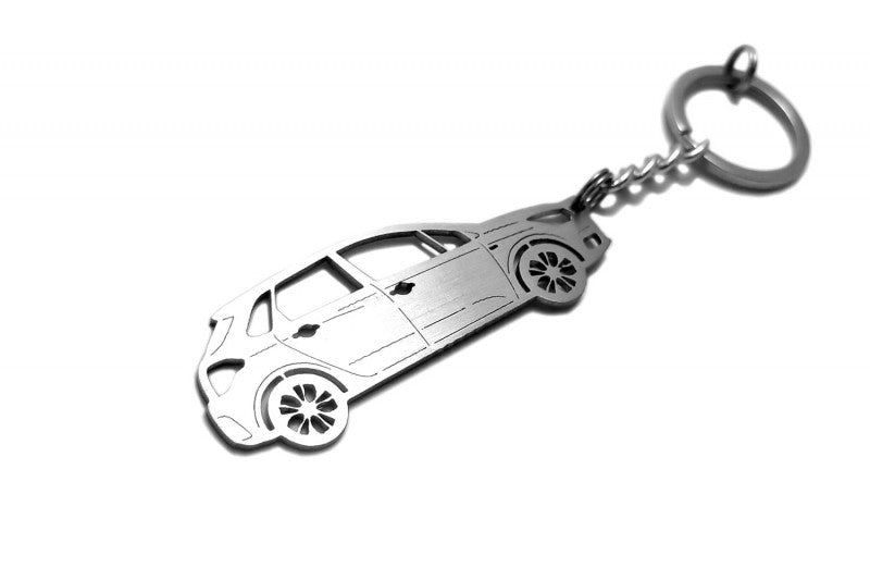 Car Keychain for Citroen C4 II 5D (type STEEL)