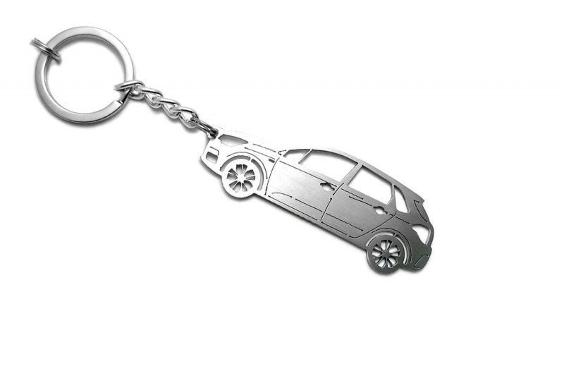 Car Keychain for Citroen C4 II 5D (type STEEL)