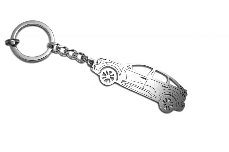 Car Keychain for Citroen C4 III (type STEEL)