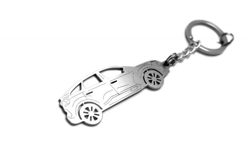 Car Keychain for Citroen C4 III (type STEEL)