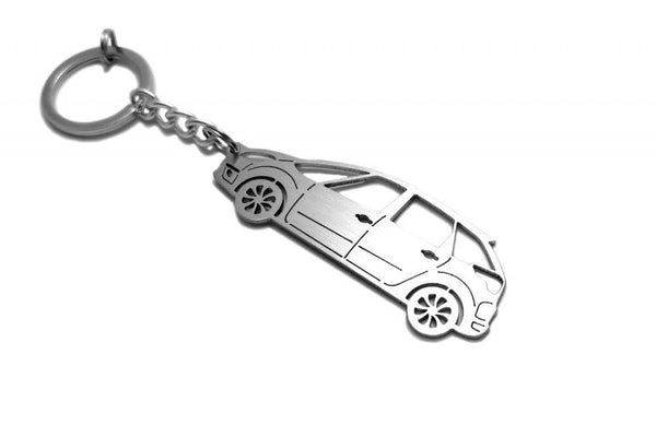 Car Keychain for Citroen C4 Picasso I (type STEEL) - decoinfabric