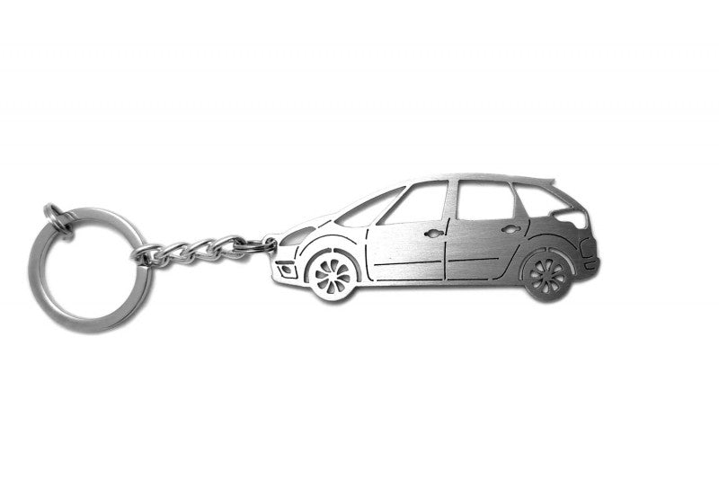 Car Keychain for Citroen C4 Picasso I (type STEEL)