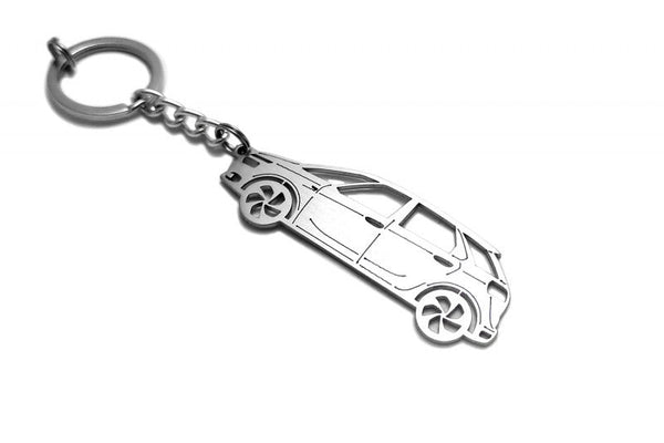 Car Keychain for Citroen C4 Picasso II (type STEEL)