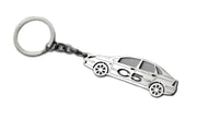 Car Keychain for Citroen C5 I (type STEEL) Keychains opdesign