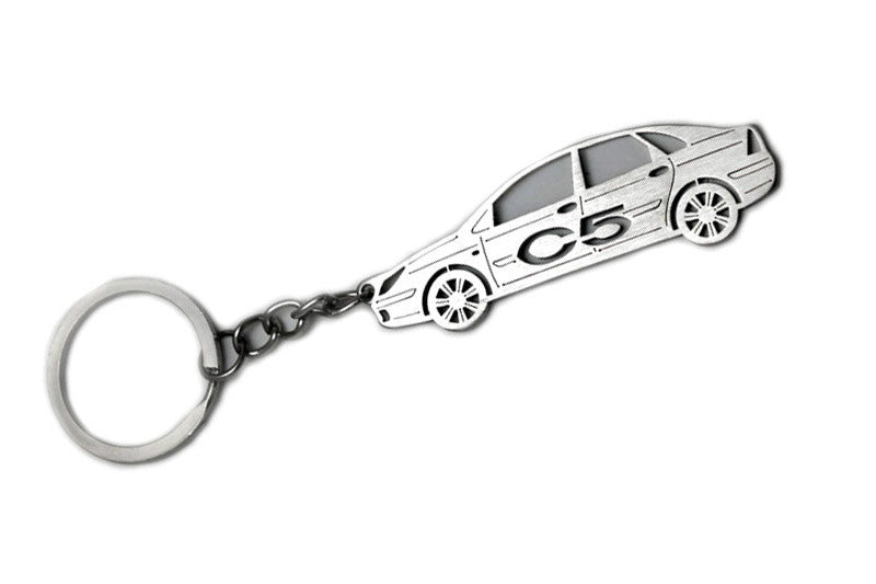 Car Keychain for Citroen C5 I (type STEEL) Keychains opdesign