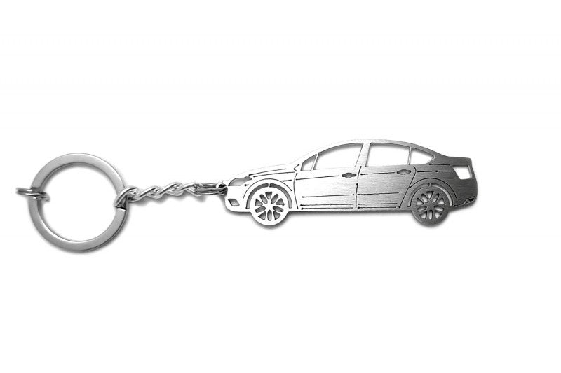 Car Keychain for Citroen C5 II 4D (type STEEL)