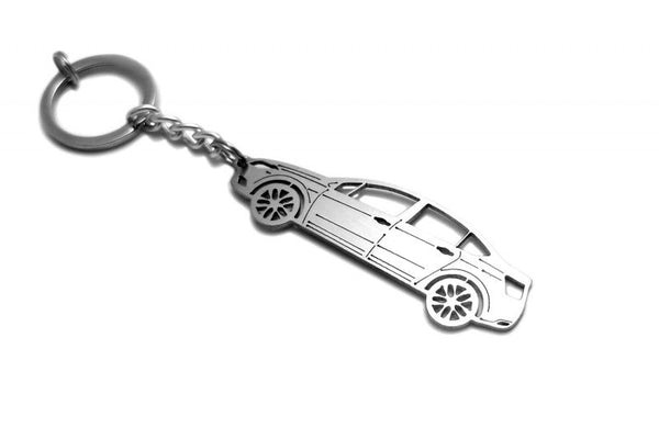 Car Keychain for Citroen C5 II 4D (type STEEL) - decoinfabric