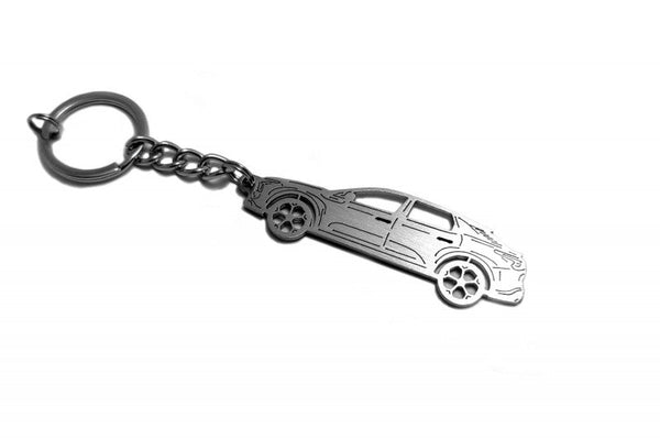 Car Keychain for Citroen C5 III (type STEEL) - decoinfabric
