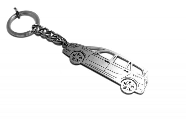 Car Keychain for Citroen Grand C4 Picasso II (type STEEL) - decoinfabric