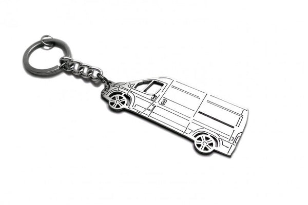Car Keychain for Citroen Jumper II (type STEEL) - decoinfabric