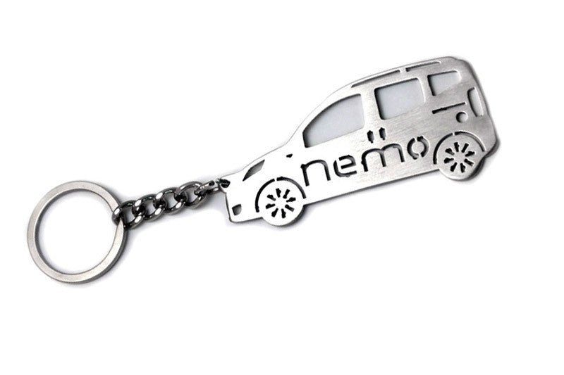 Car Keychain for Citroen Nemo (type STEEL)
