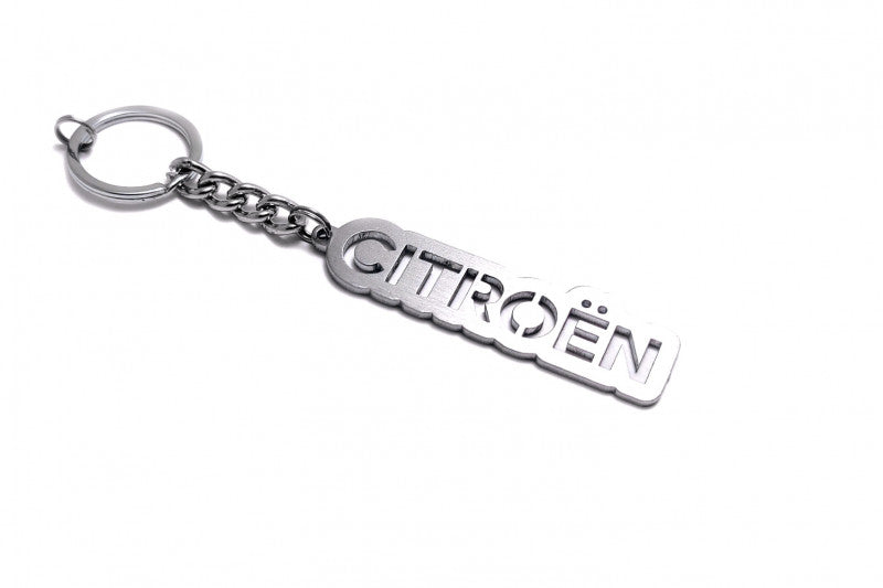 Car Keychain for Citroen type 2 (type LOGO) - decoinfabric