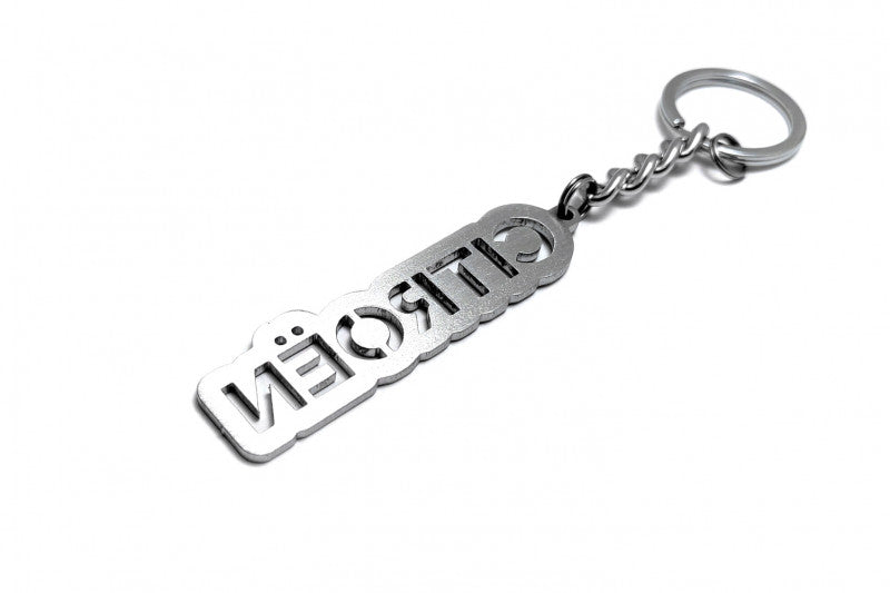 Car Keychain for Citroen type 2 (type LOGO) - decoinfabric