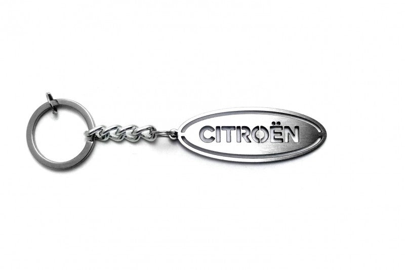 Car Keychain for Citroen (type Ellipse) - decoinfabric