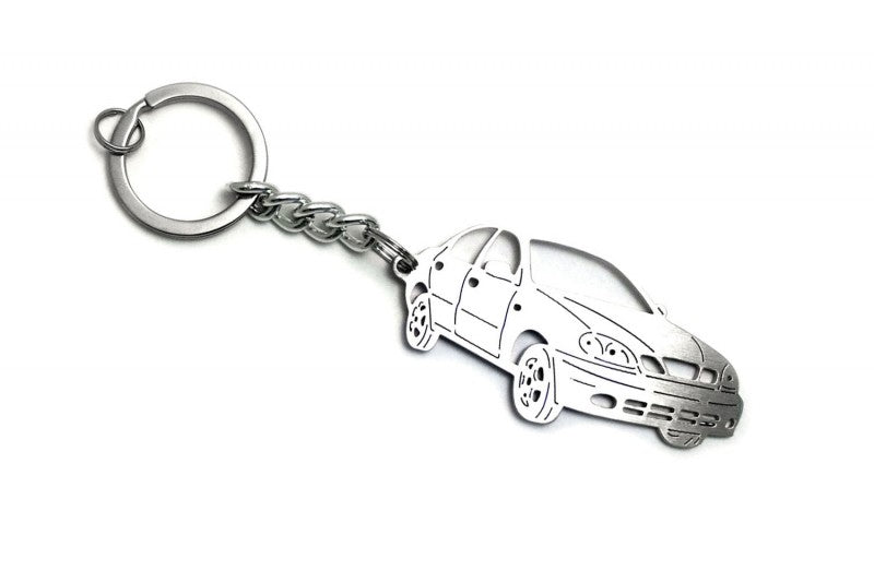 Car Keychain for Daewoo Lanos (type 3D)