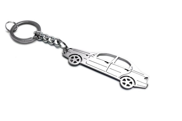 Car Keychain for Daewoo Lanos (type STEEL)