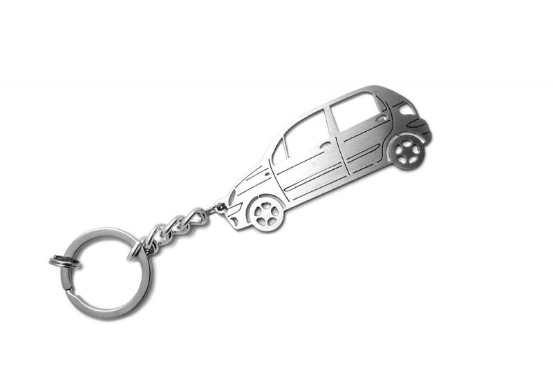 Car Keychain for Daewoo Matiz (type STEEL) - decoinfabric