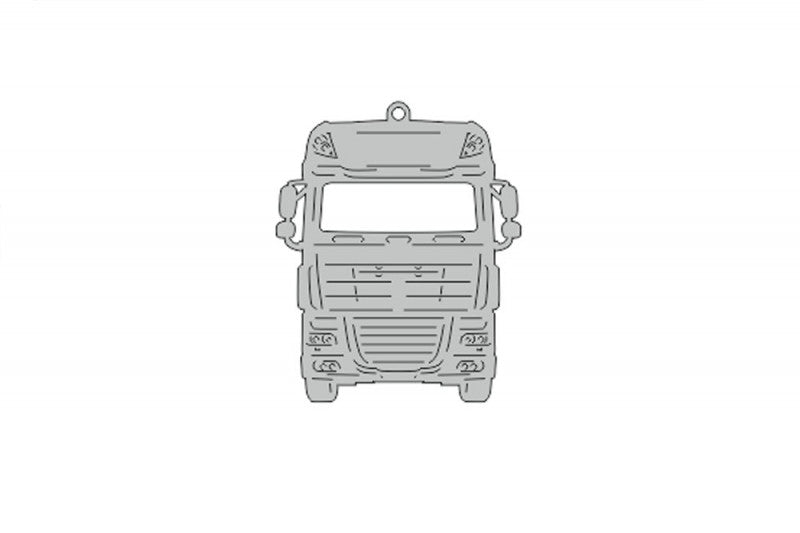 Car Keychain for DAF XF IV-V 2013+ - (type FRONT) Keychains opdesign