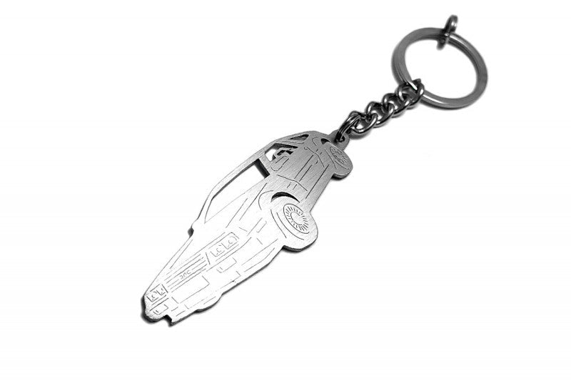 Car Keychain for DeLorean DMC-12 (type 3D) - decoinfabric