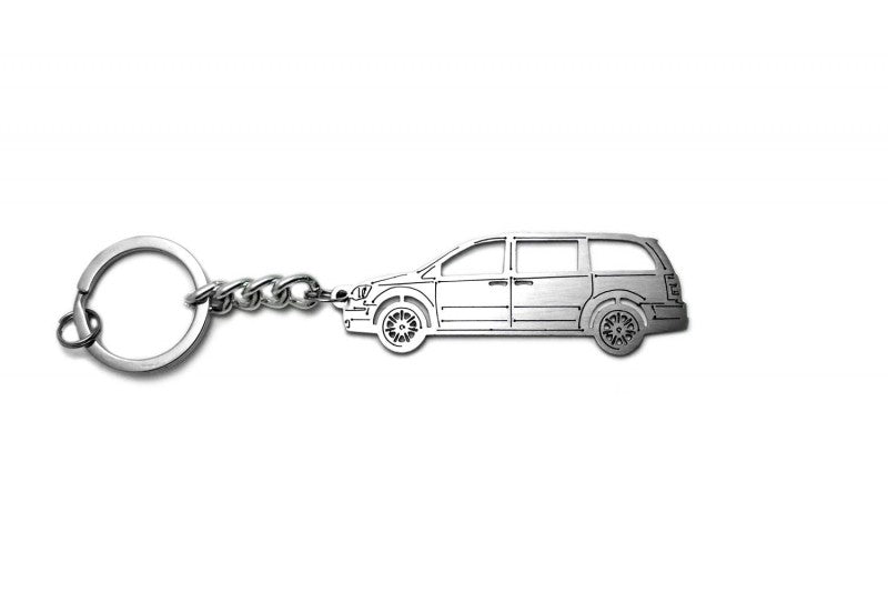Car Keychain for Dodge Grand Caravan (type STEEL)