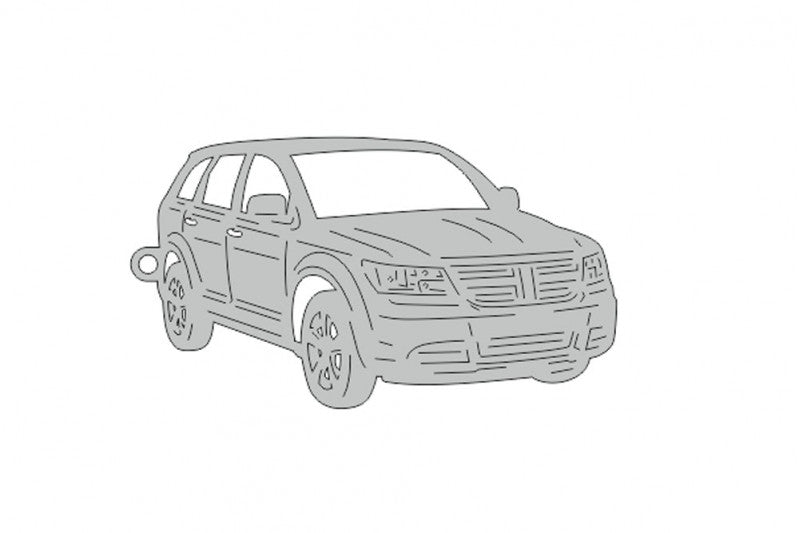 Car Keychain for Dodge Journey (type 3D) Keychains opdesign