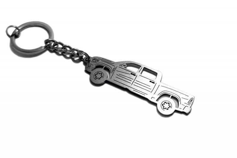 Car Keychain for Dodge Ram V TRX (type STEEL)