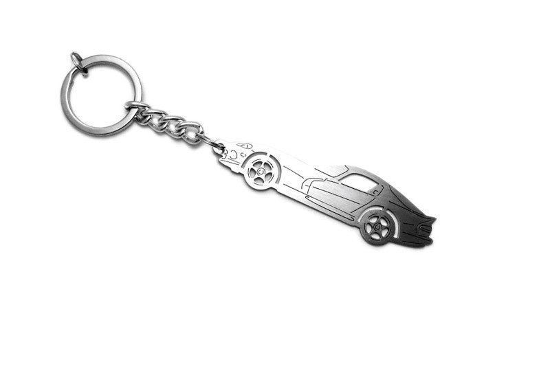 Car Keychain for Dodge Viper II (type STEEL) - decoinfabric