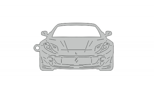 Car Keychain for Ferrari 812 Superfast (type FRONT) - decoinfabric