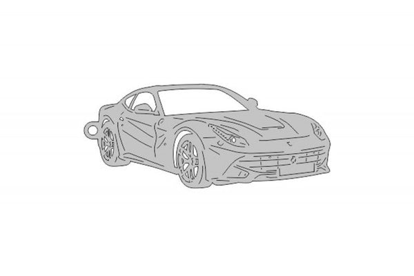 Car Keychain for Ferrari F12 Berlinetta (type 3D) - decoinfabric