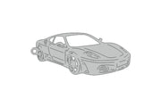 Car Keychain for Ferrari F430 (type 3D) Keychains opdesign