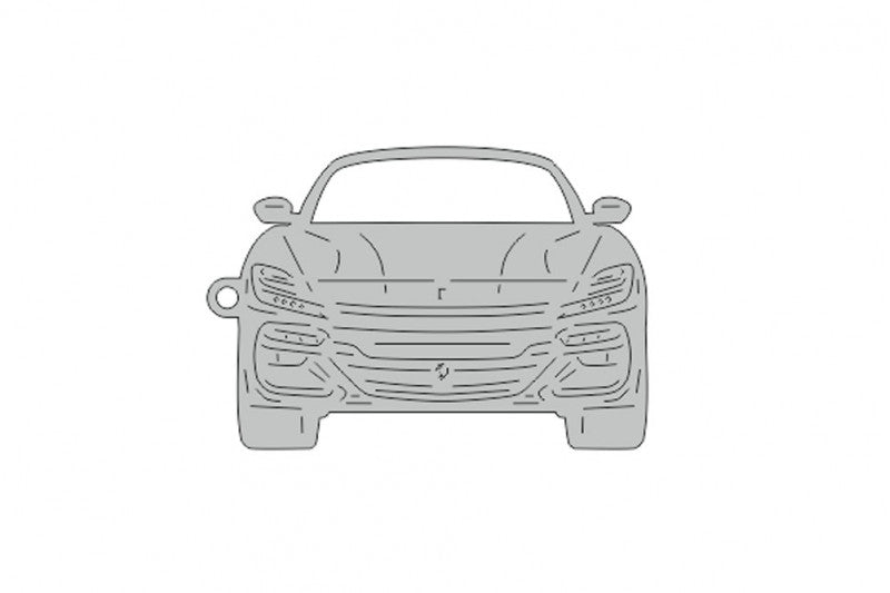 Car Keychain for Ferrari Purosangue (type FRONT) Keychains opdesign