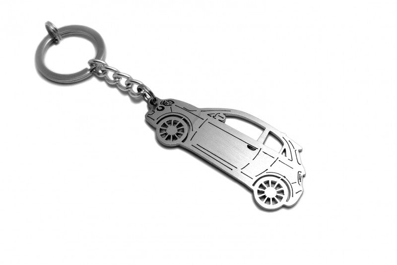 Car Keychain for Fiat 500 2020+ (type STEEL) - decoinfabric