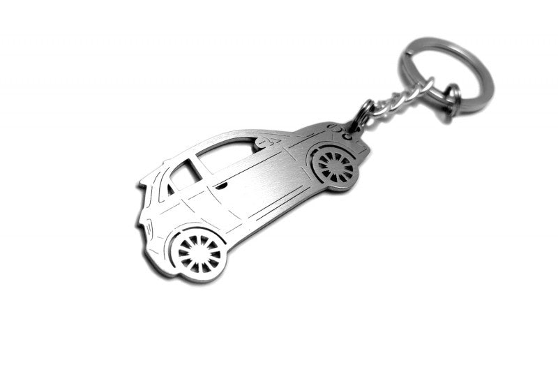 Car Keychain for Fiat 500 2020+ (type STEEL) Keychains opdesign