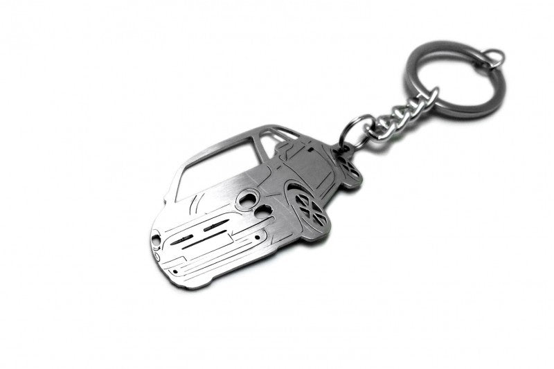 Car Keychain for Fiat 500 (type 3D)