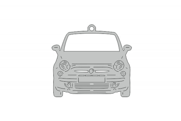 Car Keychain for Fiat 500 (type FRONT)
