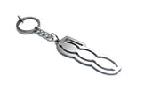 Car Keychain for Fiat 500 (type LOGO) Keychains opdesign
