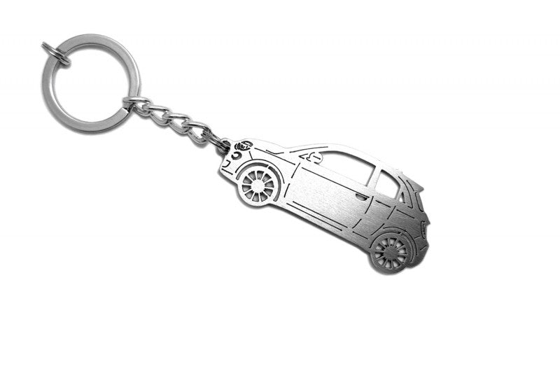 Car Keychain for Fiat 500L (type STEEL)